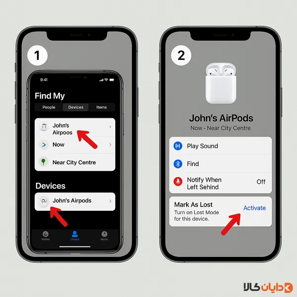 قابلیت MARK AS LOST
