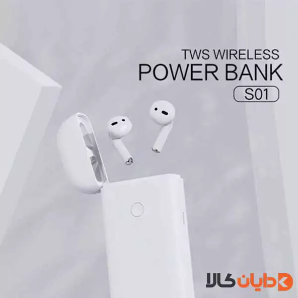 ایرپاد همراه با پاوربانک 5200 میلی آمپر WUW مدل S01