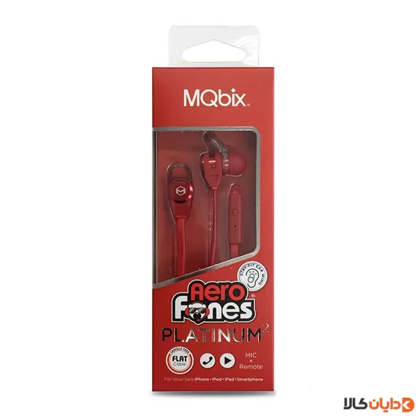 هندزفری سیمی MQbix Aero Fones Platinum 2