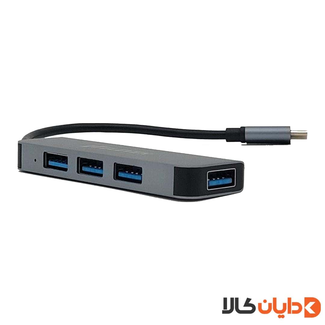 هاب 4 پورت USB 2.0 پورت ایلون مدل TYPE-C H801