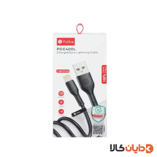 کابل لایتنینگ پرووان PROONE مدل PCC400L