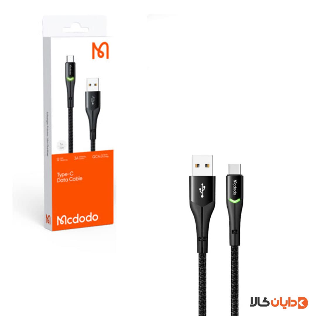 مشاهده و خرید کابل تایپ سی مک دودو MCDODO مدل CA7960 اصل با گارانتی متین از دایان کالا