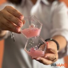 قیمت آکواریوم 6ضلعی ساعت شنی از دایان کالا