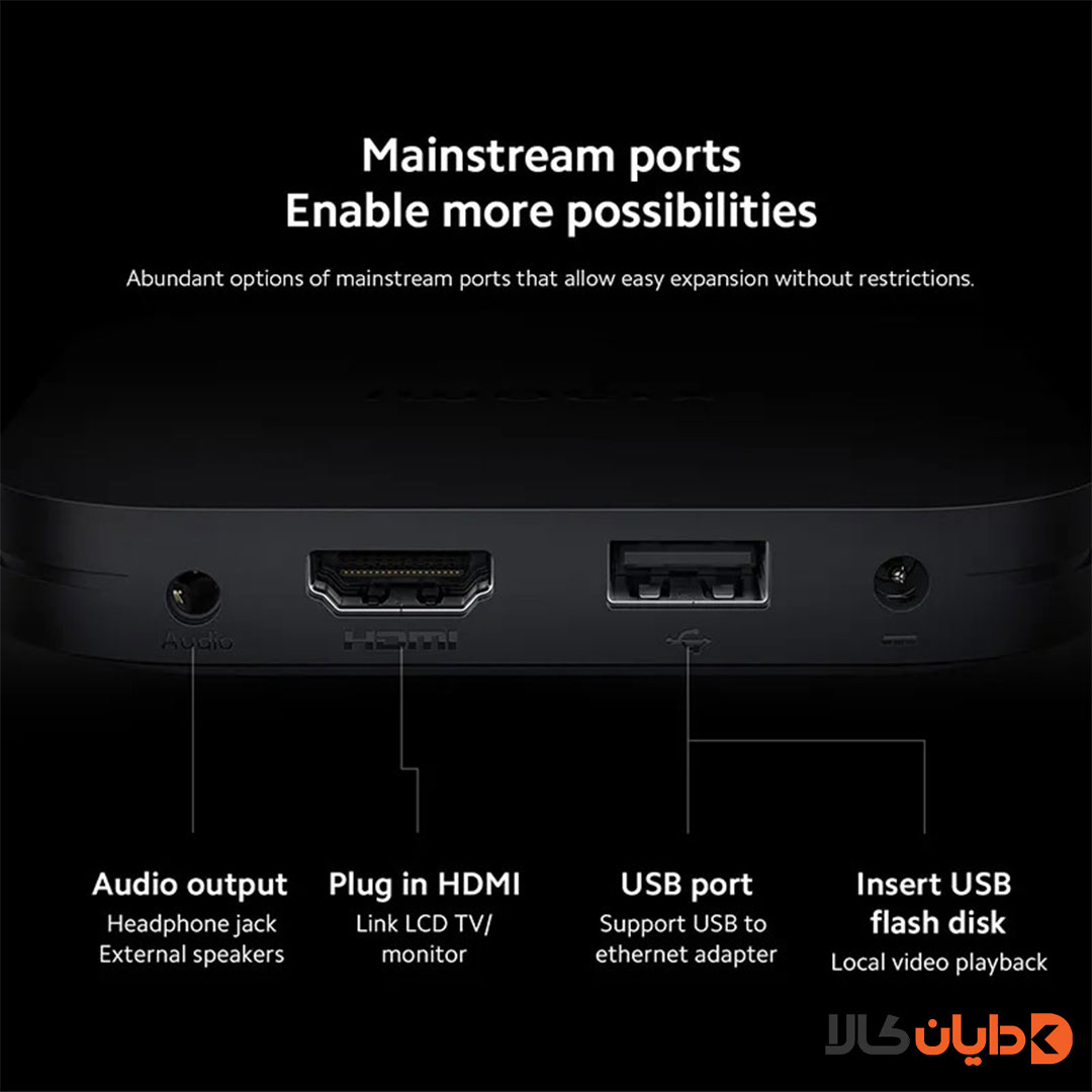 مشاهده تی وی باکس شیائومی XIAOMI مدل MDZ-28-AA در دایان کالا