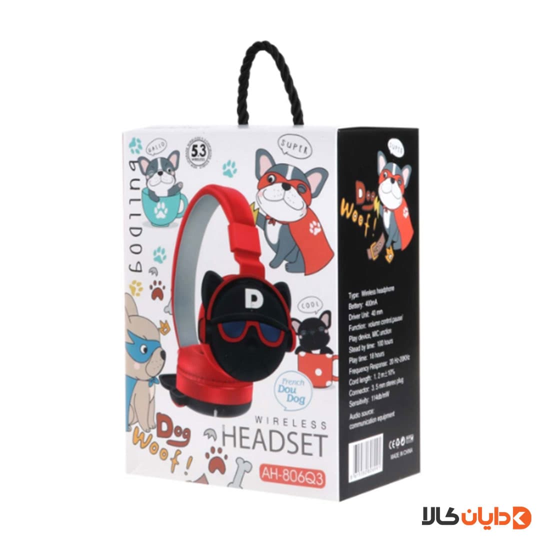 خرید هدست عروسکی مدل AH-806Q3 از دایان کالا