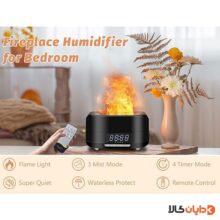 مشاهده بخور سرد و اسپیکر Flame Aroma Humidifier مدل TC-030-A در دایان کالا