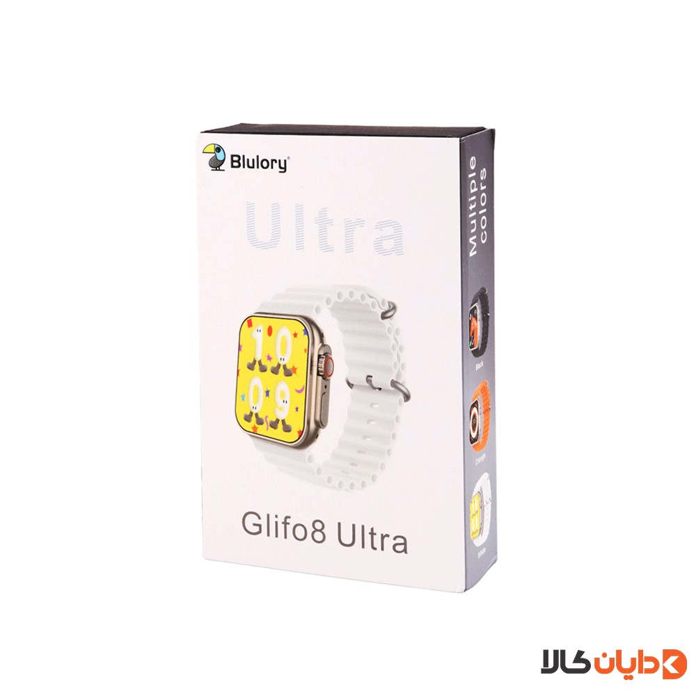 مشاهده و خرید ساعت هوشمند بلولری BLULORY مدل GLIF08 ULTRAاز دایان کالا