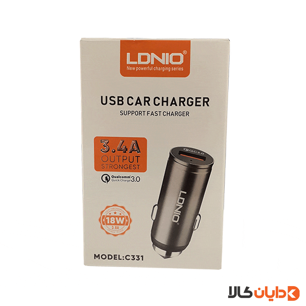مشاهده و قیمت فندکی ال دینیو LDNIO مدل C331 از دایان کالا