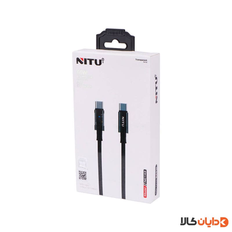 خرید کابل دوسر تایپ سی نیتو NITU مدل NC143 از دایان کالا
