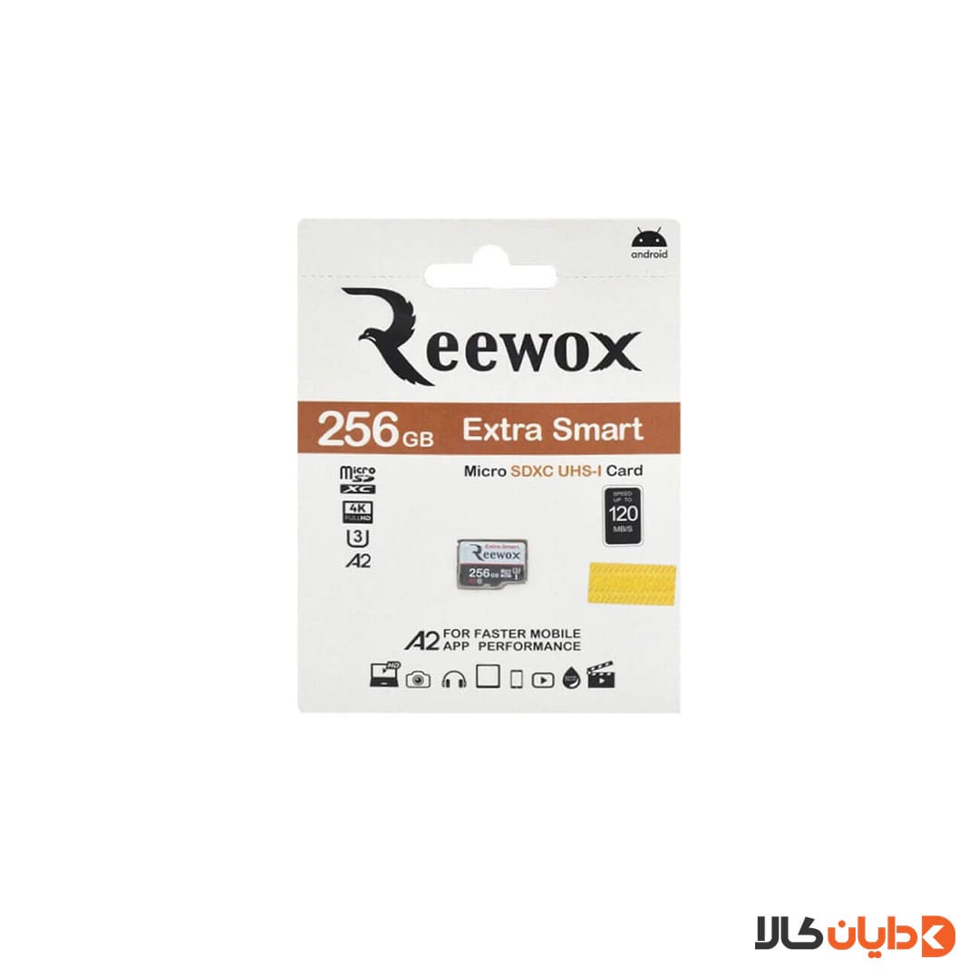 خرید مموری 256G ریوکس REEWOX مدل EXTRA SMART با بهترین قیمت از دایان کالا