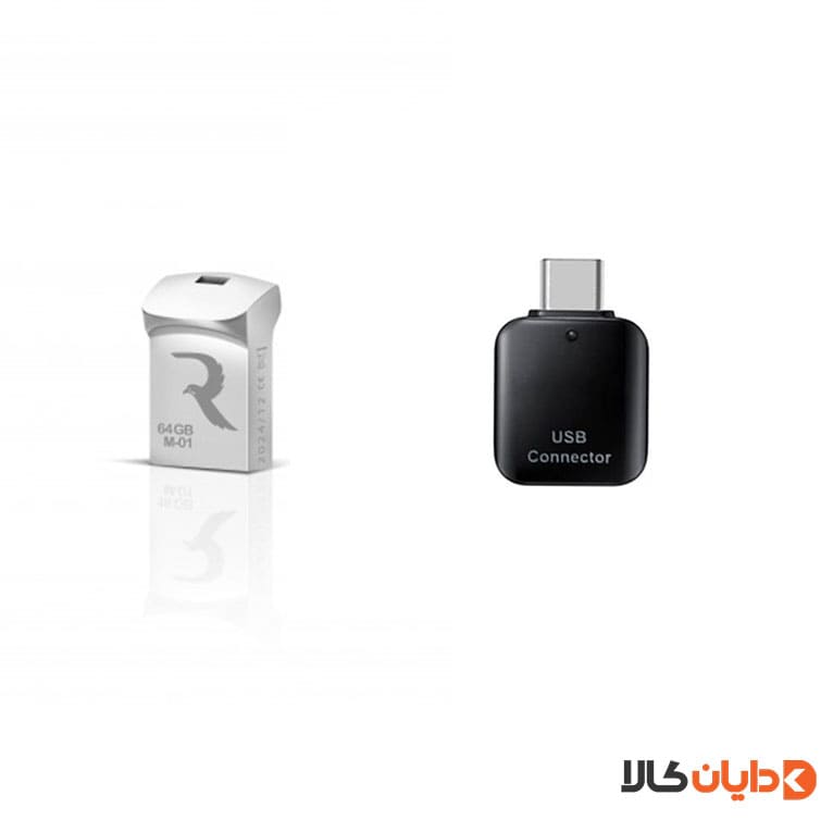 فلش 64G و OTG تایپ سی ریوکس REEWOX مدل +M01