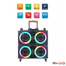 مشاهده اسپیکر بلوتوثی قابل حمل مدل NDR-8888 در دایان کالا