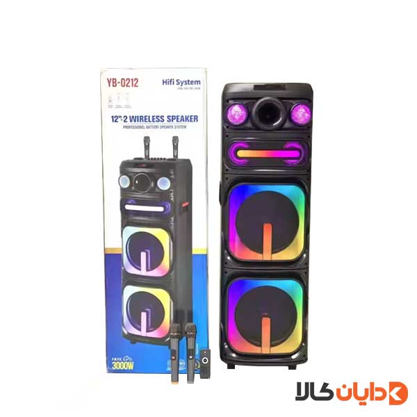 اسپیکر پارتی باکس مدل YB-0212