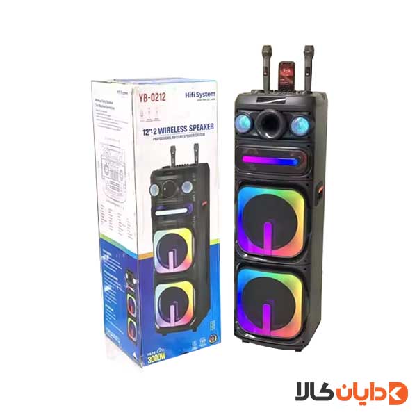 اسپیکر پارتی باکس مدل YB-0212