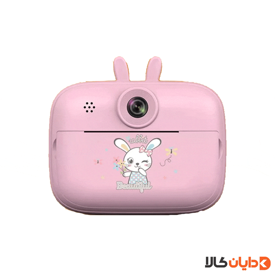 مشاهده دوربین دیجیتال کودکان طرح خرگوش مدلPRINT CAMERA A22 از دایان کالا