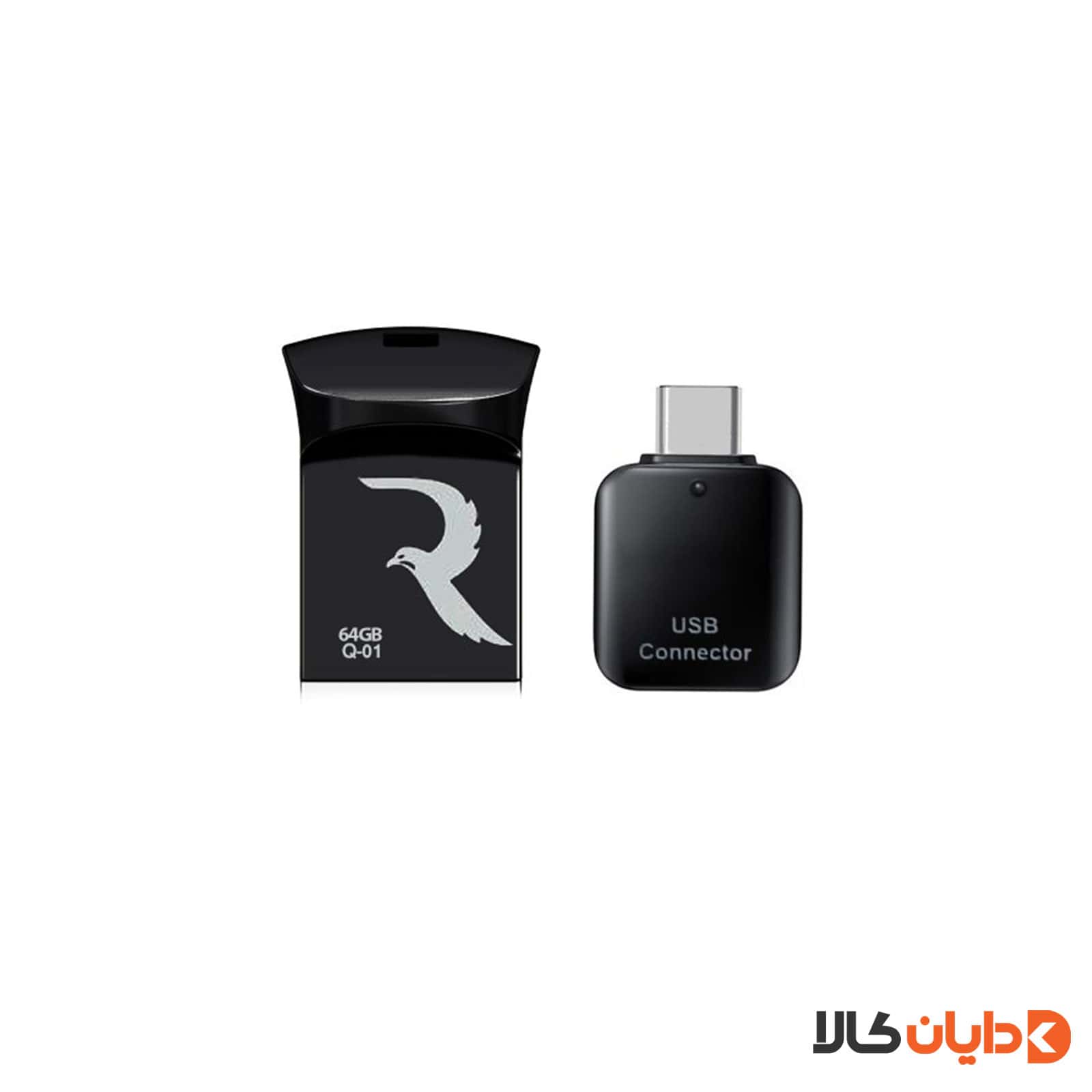 فلش 64G و OTG تایپ سی ریوکس REEWOX مدل +Q01