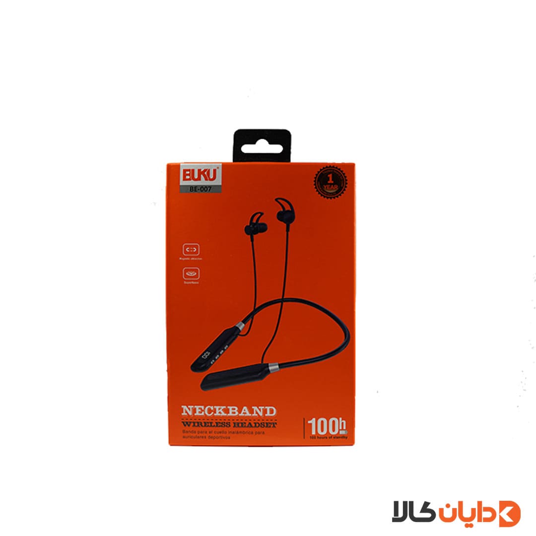 هندزفری گردنی بوکو BUKU مدل BE-007