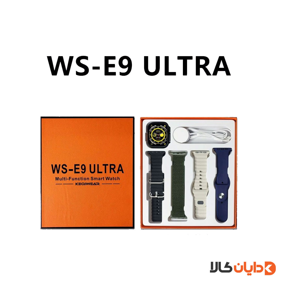 ساعت هوشمند KEQIWEAR مدل WS-E9 ULTRA