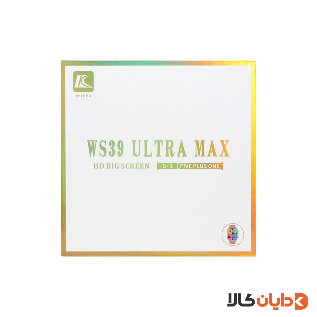 ساعت هوشمند فرفیت FEREFIT مدل WS-39 ULTRA MAX