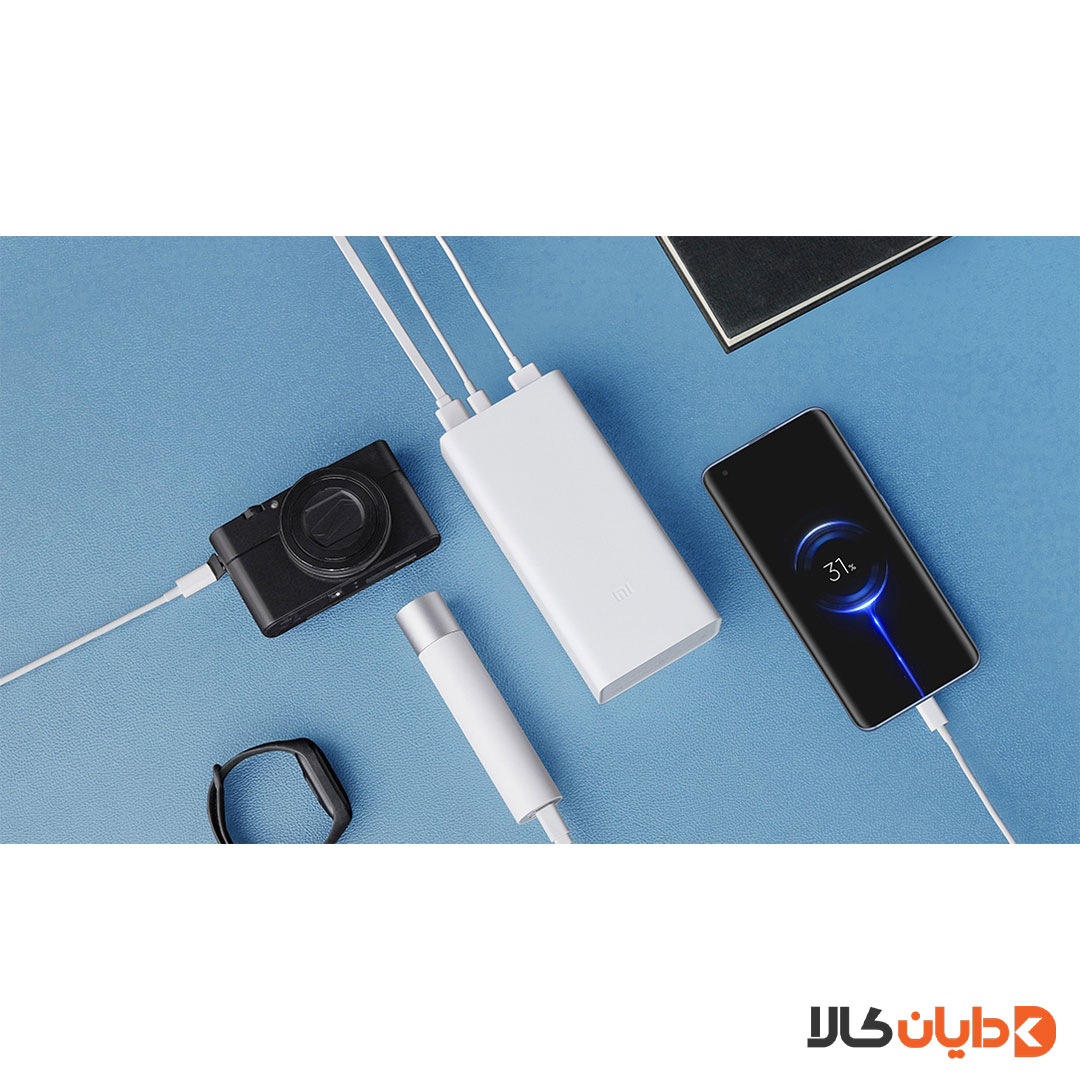 پاوربانک فست شارژ 30000 شیائومی XIAOMI مدل PB3018ZM