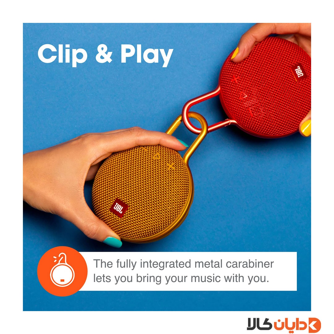 مینی اسپیکر جی بی ال JBL مدل CLIP3