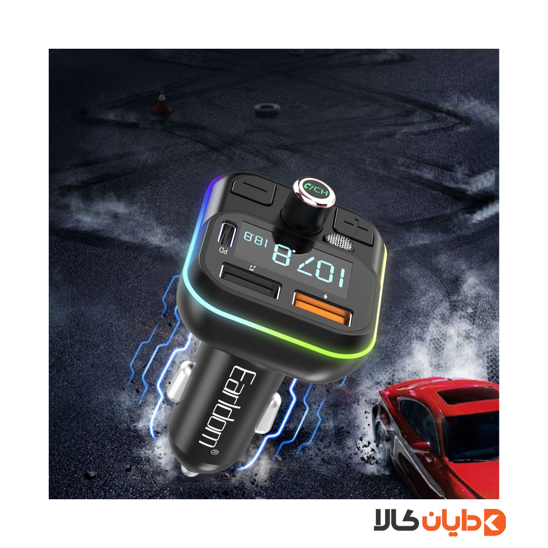 شارژر فندکی /FM Player ارلدام EARLDOM مدل M86