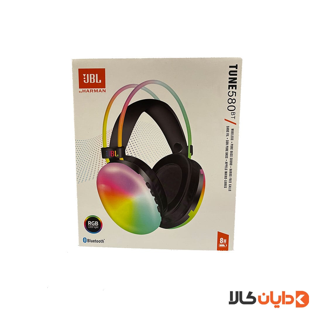 هدفون جی بی ال JBL مدل TUNE 580BT