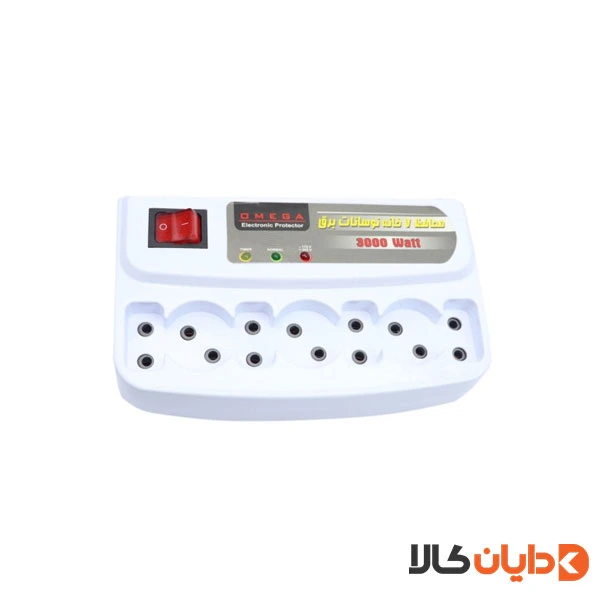 محافظ برق کامپیوتر 7 خانه 1/3 متر امگا OMEGA