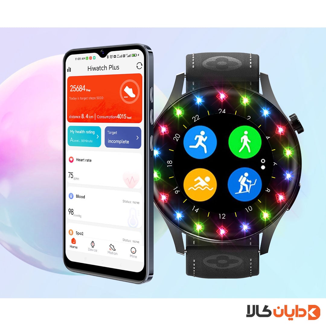 ساعت هوشمند OALE مدل LX IP67
