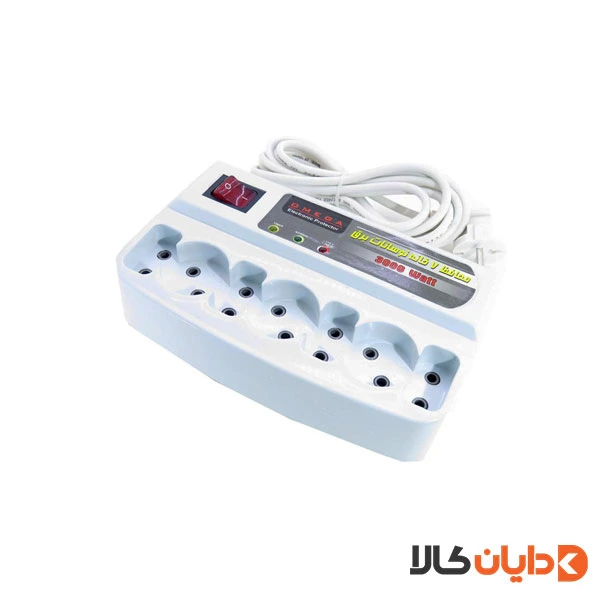 محافظ برق کامپیوتر 7 خانه 1/3 متر امگا OMEGA
