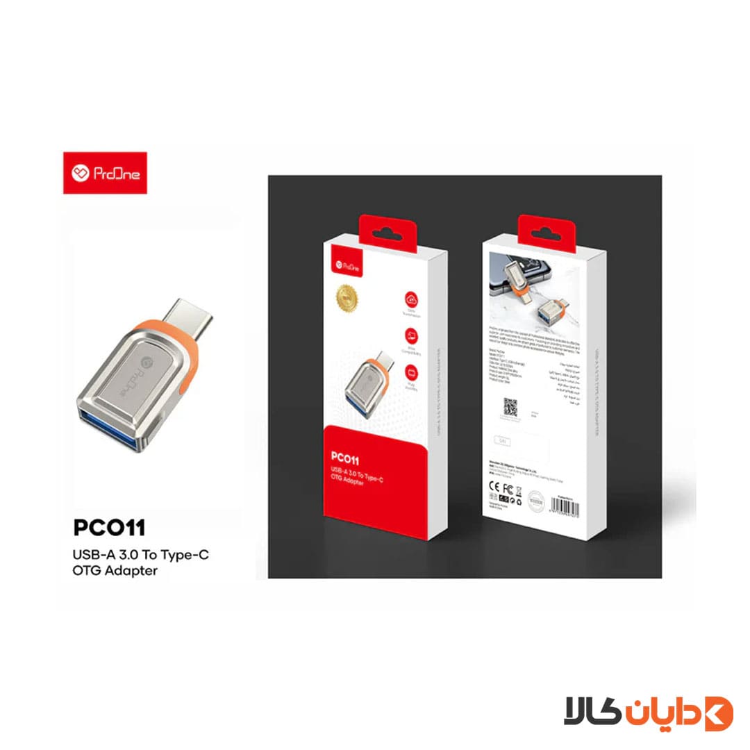 OTG تایپ سی پرووان PROONE مدل PCO11