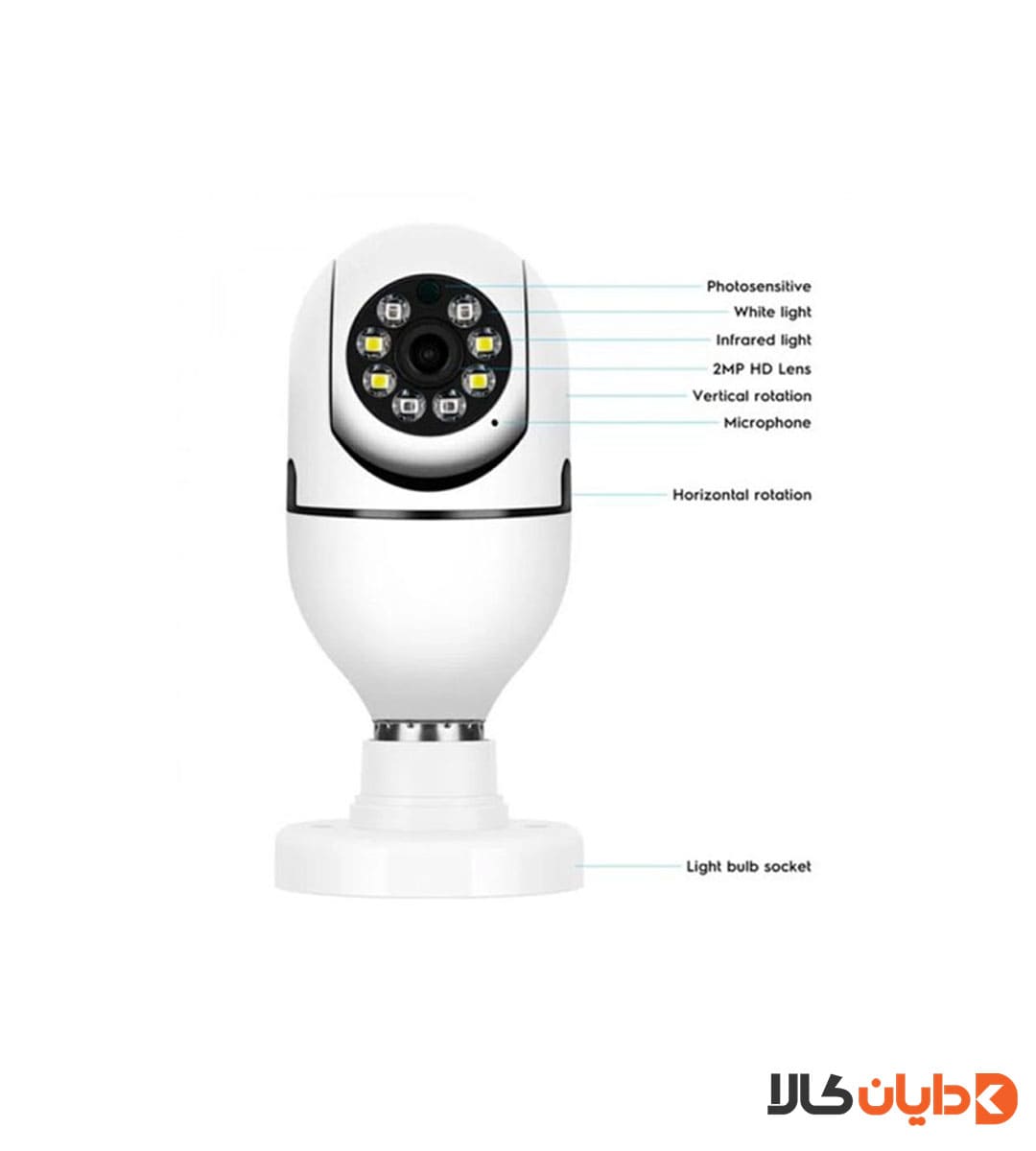 دوربین مداربسته V380 مدل 3120S-DP
