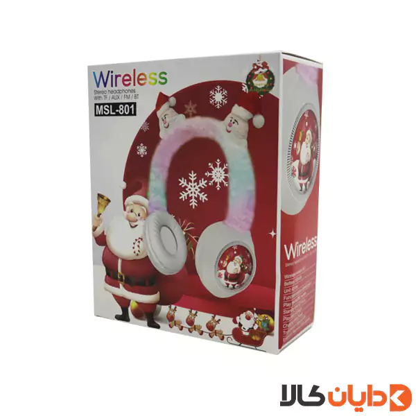 هدست عروسکی طرح بابانوئل مدل MSL-801
