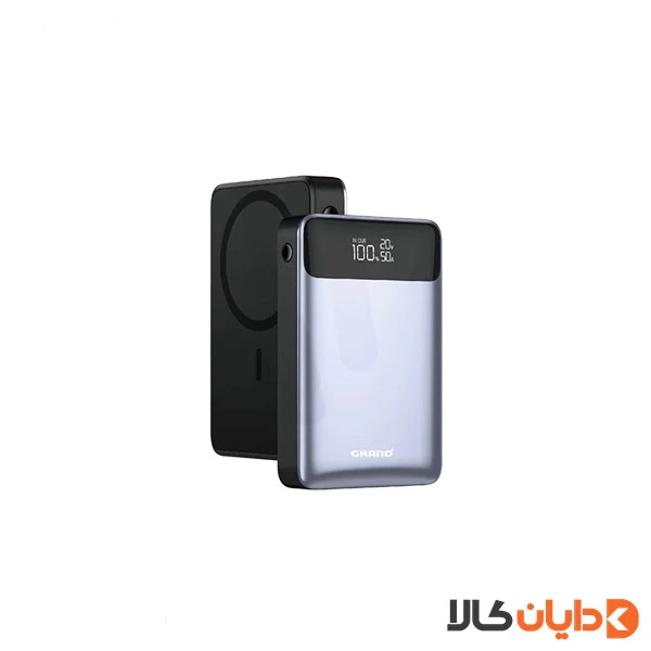 پاوربانک وایرلس فست شارژ 10000 گرند اسکای Grand Sky مدل GW108