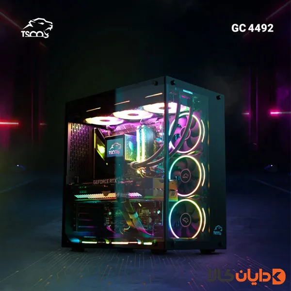 کیس گیمینگ تسکو TSCO مدل GC 4492