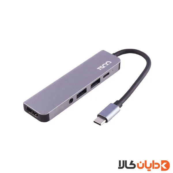 هاب 5 پورت تایپ سی تسکو TSCO مدل USB THU 1160