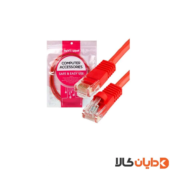 کابل شبکه CAT5-UTP تسکو TSCO مدل TNC 510CCU طول 1متر