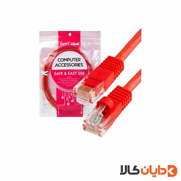 کابل شبکه CAT5-UTP تسکو TSCO مدل TNC 530CCU طول 3متر