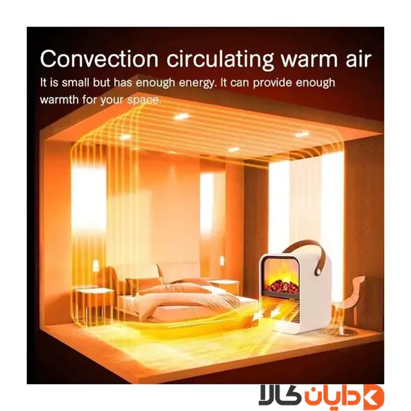 بخاری برقی طرح شومینه N7 Heater مدل GXZ-N7