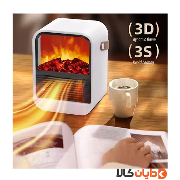 بخاری برقی طرح شومینه N7 Heater مدل GXZ-N7