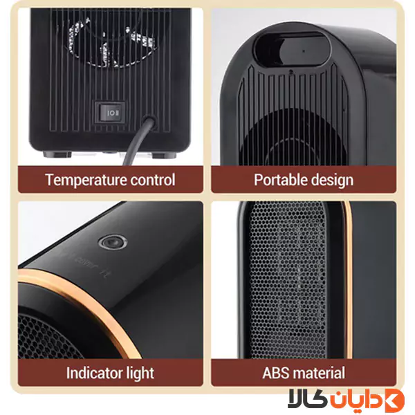 بخاری برقی Fan Heater مدل ML-9001