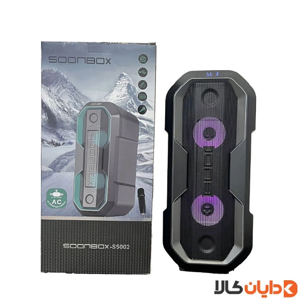 اسپیکر پارتی باکس SOON BOX مدل S5002