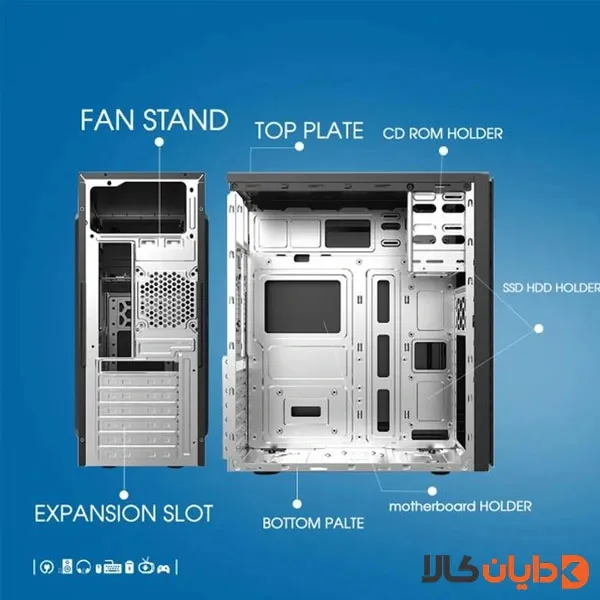 کیس تسکو TSCO مدل GC 4474