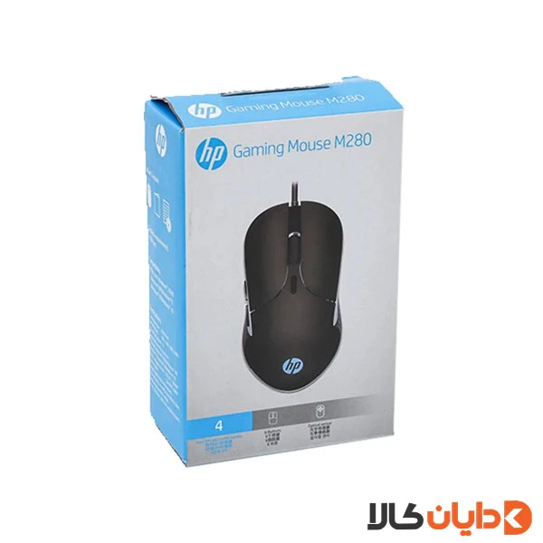 موس سیم دار گیمینگ HP مدل M280