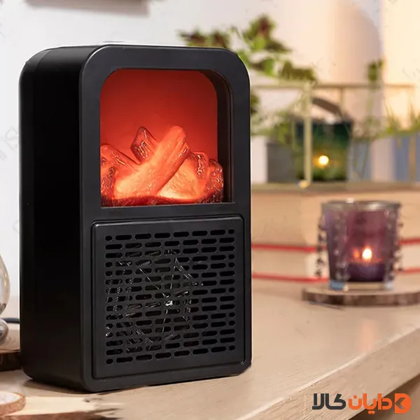 بخاری برقی طرح شومینه مدل 3D flame