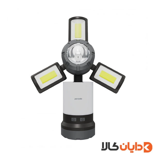 چراغ قوه چندکاره شارژی پرودو PORODO مدل PD-LS2N1LFL