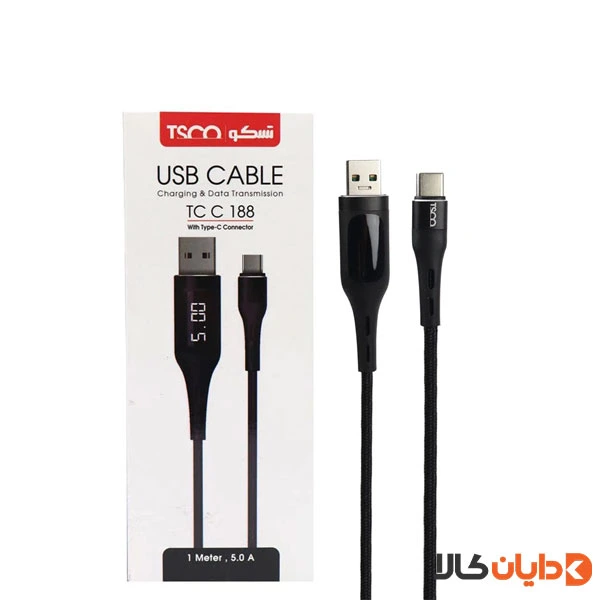 کابل تایپ سی تسکو TSCO مدل TC C188