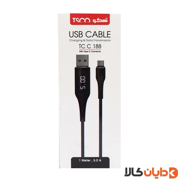 کابل تایپ سی تسکو TSCO مدل TC C188