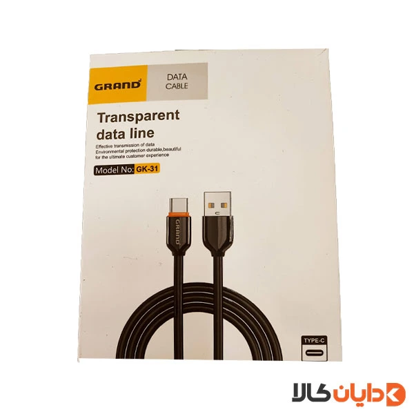 کابل تایپ سی گرند اسکای Grand Sky مدل GK31