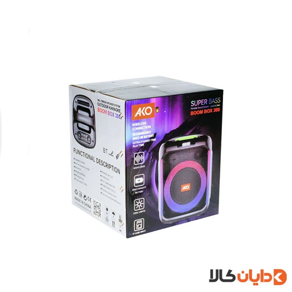 اسپیکر آکو AKO مدل BOOM BOX300